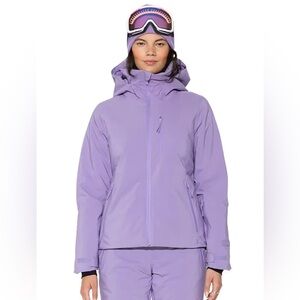 Halfdays Lawrence Ski Jacket, size small, purple